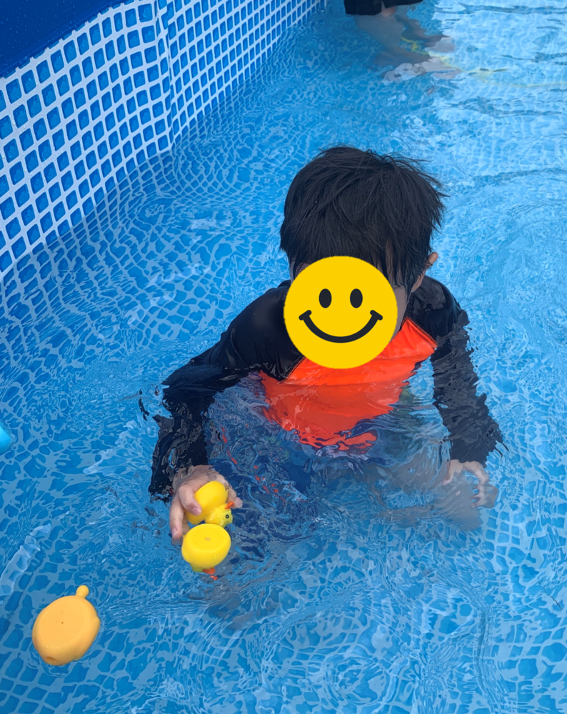 小学　プール 